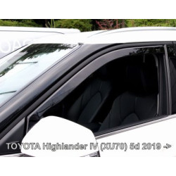 Ветробрани за Toyota Highlander IV (XU70) 5D (2019+) - 2бр. предни