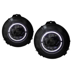 Диодни фарове Mercedes W463 G-CLASS (2005-2017) - 2018 design - черни