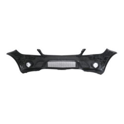 Предна броня за Mercedes C-Class W204 (2007-2011) sedan / combi - AMG look - без халогени и без отвори за парк