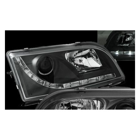 Кристални фарове VOLVO S/V40 (96-03) - черни