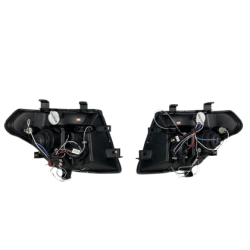 Кристални фарове за Nissan Navara / Pathfinder (2005-2009) - хром