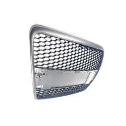 Решетка без емблема за Audi A6 4F (2004-2008) - черна RS Look