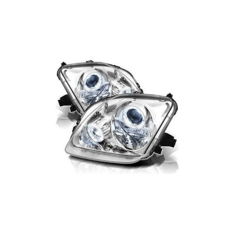 Кристални фарове HONDA PRELUDE (97-01) - хром