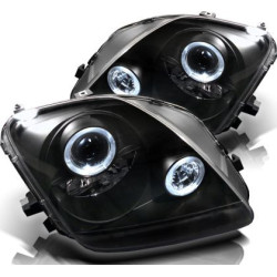 Кристални фарове HONDA PRELUDE (97-01) - черни