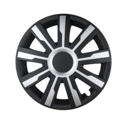 Тасове за джанти Luxor черно / сребро - 15"