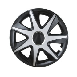 Тасове за джанти Run черно / сребро - 14"