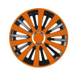 Тасове за джанти Falcon оранжево / черно - 16"