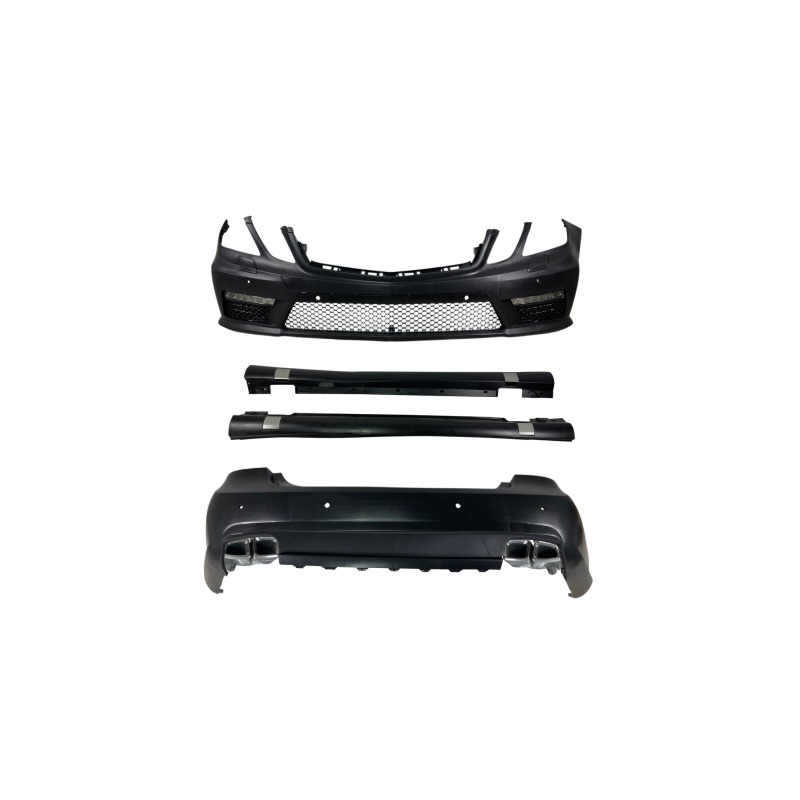 Боди кит за Mercedes W212 E-Class (2009-2013) - AMG Пакет с накрайници