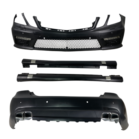 Боди кит за Mercedes W212 E-Class (2009-2013) - AMG Пакет с накрайници