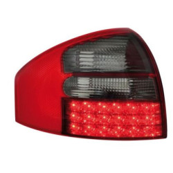 Диодни стопове  AUDI A6 седан  (97-04) - опушен хром