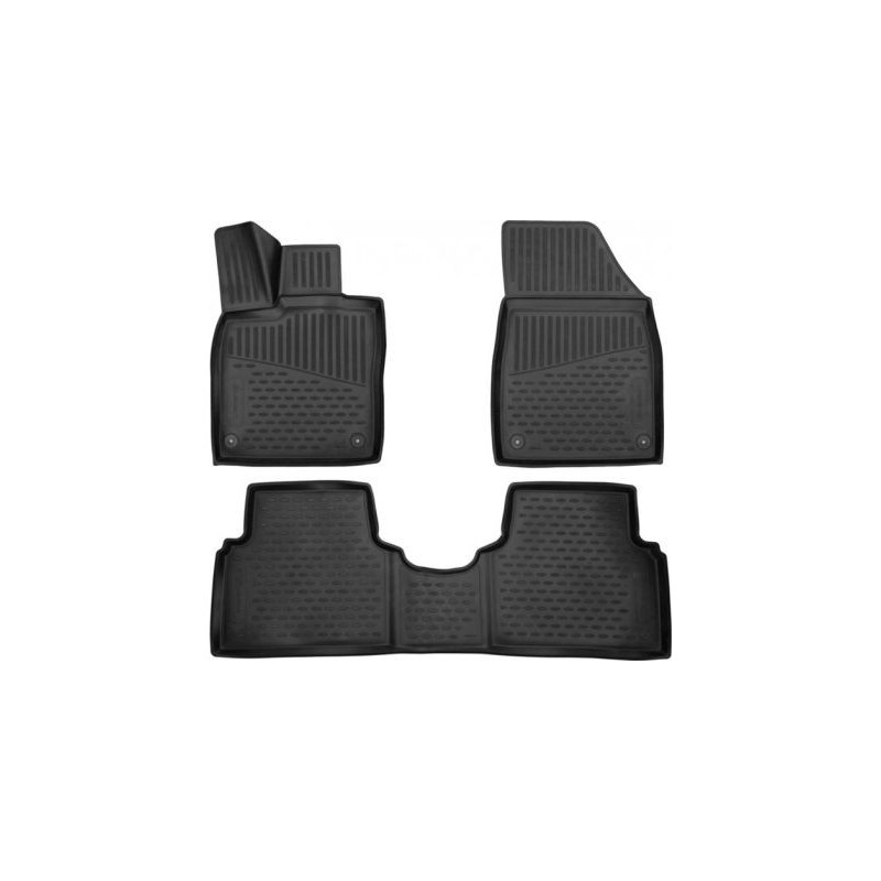 3D Гумени стелки за VW iD.3 (2019+) 3pcs.