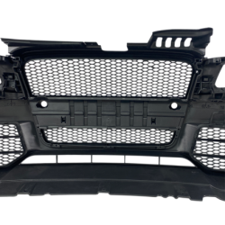 Предна броня за Audi A4 B7 8E (2004-2008) - S-Line Design с черна решетка с отвори за парктроник