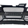 Предна броня за Audi A4 B7 8E (2004-2008) - S-Line Design с черна решетка с отвори за парктроник
