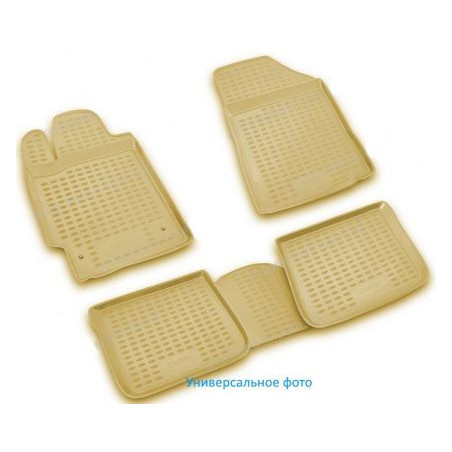 3D Гумени стелки за Audi A8 (2002-2009) long base