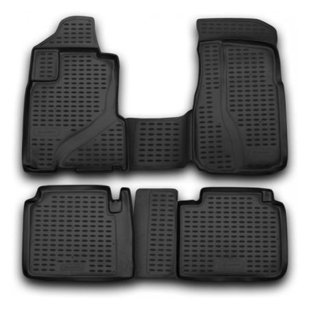 3D Гумени стелки за HONDA CR-V II (2002-2006) - 4pcs.