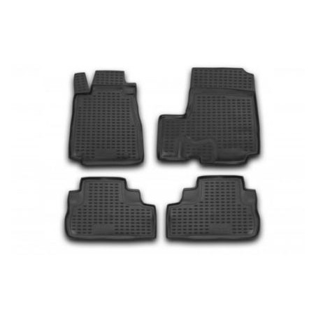 3D Гумени стелки за HONDA CR-V III (2007-2012) - 4pcs.