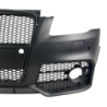 Предна броня за Audi A4 B7 8E (2004-2008) - S-Line Design с черна решетка с отвори за парктроник
