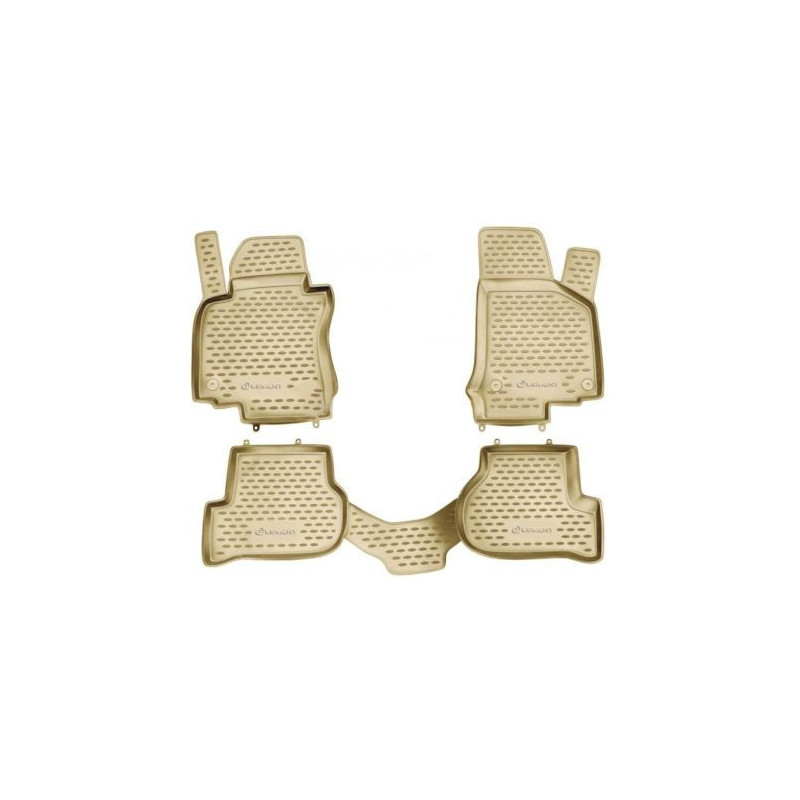 3D Гумени стелки за MERCEDES S-Class W220 (1998-2005) - long base