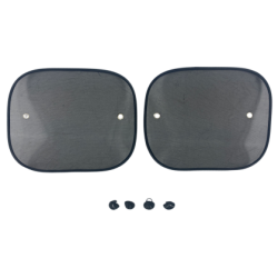 Сенници за задни странични стъкла на автомобил - 44x36cm - 2бр.