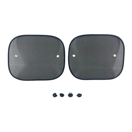 Сенници за задни странични стъкла на автомобил - 44x36cm - 2бр.