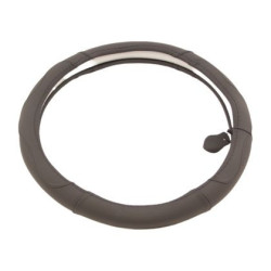 Кожен калъф за волан 38см - Sport - черен цвят