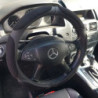 Калъф за волан от еко кожа 38см - Race - черен цвят