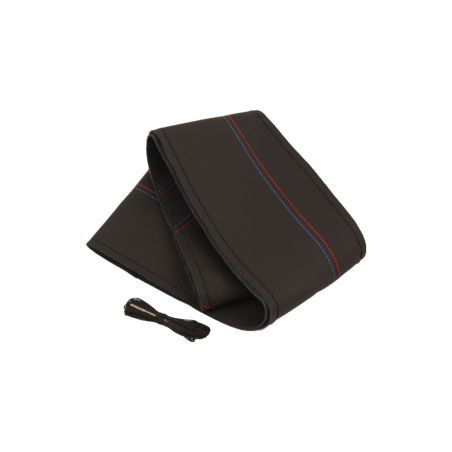 Калъф за волан за шиене - Sport - черен цвят с червени шевове