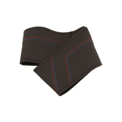 Калъф за волан за шиене - Sport - черен цвят с червени шевове