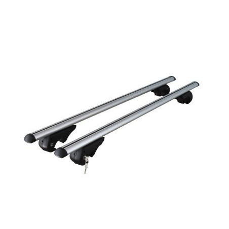 Греди напречни за багажник за кола - за стандартни надлъжни релси 130cm с ключ