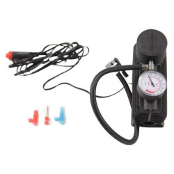 Компресор за гуми с манометър, 12V с букса за запалка