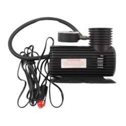 Компресор за гуми с манометър, 12V с букса за запалка