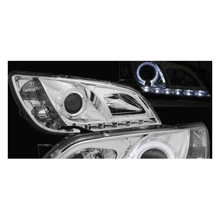 Кристални фарове LEXUS IS (1998-2005) - хром