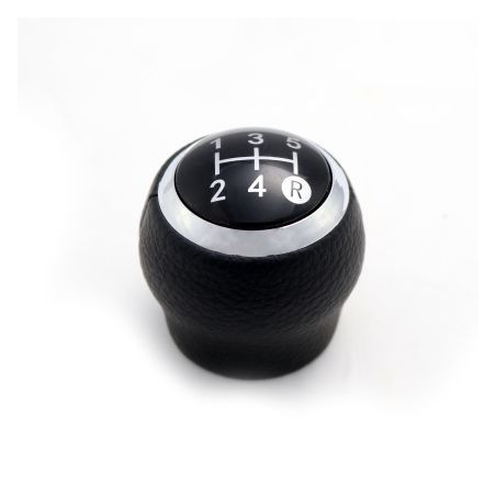 Топка за скоростен лост за Toyota с 5 скорости - черна кожа