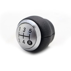 Топка за скоростен лост за Toyota с 5 скорости - сива кожа