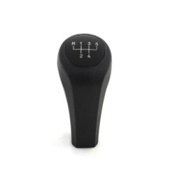 Топка за скоростен лост за BMW с 5 скорости - черна мат