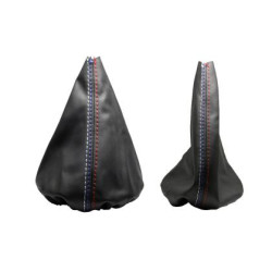 Маншон за скоростен лост + маншон за ръчната спирачка за BMW E46 - к-т 2бр.