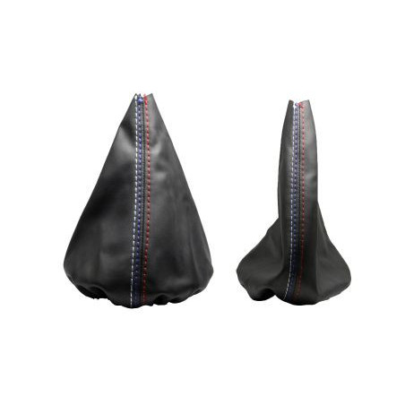 Маншон за скоростен лост + маншон за ръчната спирачка за BMW E46 - к-т 2бр.