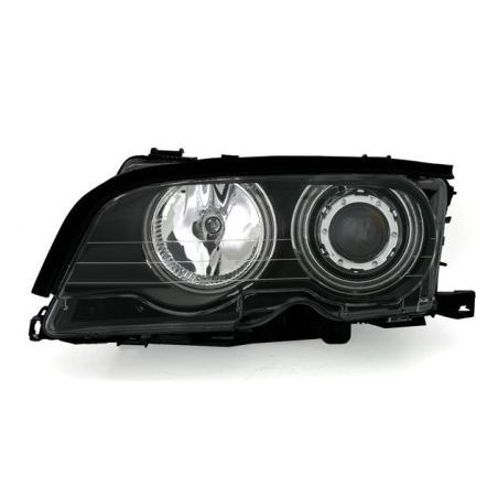 Кристални фарове за BMW E46 седан (2001-2005) - черни с CCFL