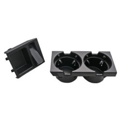 Поставка за чаши - къп холдер за BMW E46 с монетник - комплект 2бр.