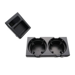 Поставка за чаши - къп холдер за BMW E46 с монетник - комплект 2бр.