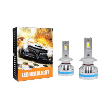 Лед крушки - Led система H7 за фарове - 36 000 Лумена