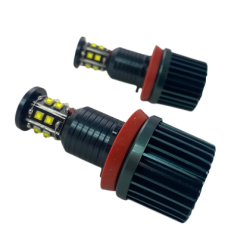 120W Лед крушки за ангелски очи за BMW E60 2008+ / E90 2008+ / X6 / E70 X5 2007+ - тип Н8 - 10 000 лумена