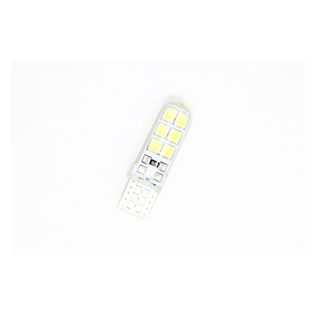 Диодна крушка Т10 с 12 smd 1210 - canbus