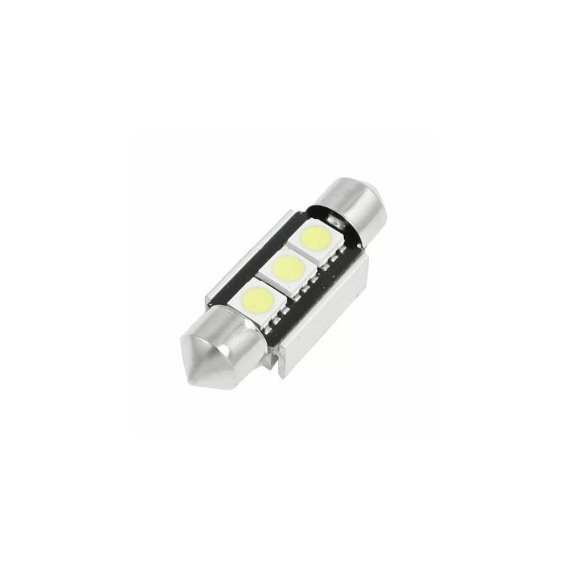 Диодна крушка за плафон 36мм 3smd 5050 - canbus