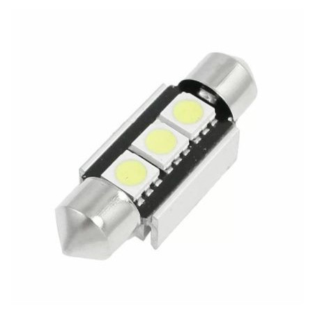 Диодна крушка за плафон 36мм 3smd 5050 - canbus