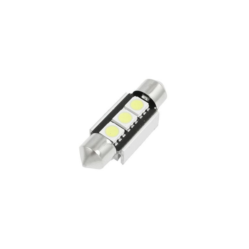 Диодна крушка за плафон 39мм 3smd 5050 - canbus
