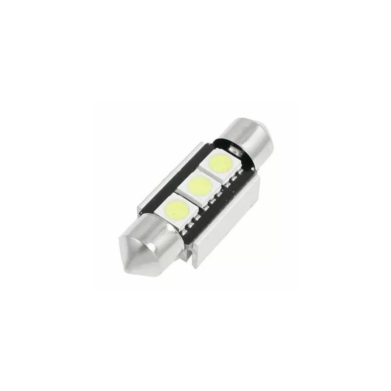 Диодна крушка за плафон 42мм 3smd 5050 - canbus