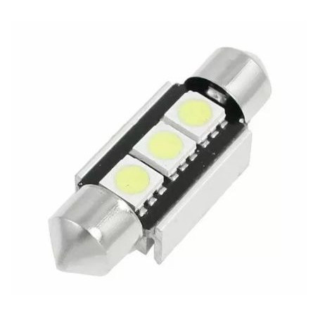 Диодна крушка за плафон 42мм 3smd 5050 - canbus