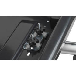 Автобокс Menabo Marathon 166x80x40cm с едностранно отваряне с ключ, 400 литра - черен