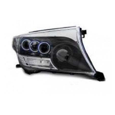 Кристални Фарове TOYOTA LAND CRUISER FJ200 (2007+) - черни